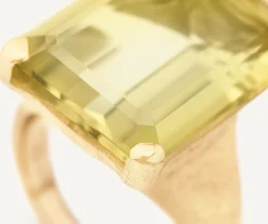Rings-Marco Bicego 18K Yellow Gold Lemon Citrine Cocktail Ring Yellowgold