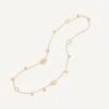 Necklaces-Marco Bicego 18K Yellow Gold Link u0026 Charm Necklace, Long Yellowgold