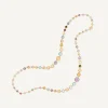 Necklaces-Marco Bicego 18K Yellow Gold Long Graduated Gemstone Necklace Yellowgold