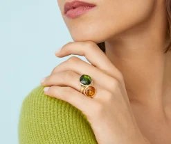 Rings-Marco Bicego 18K Yellow Gold Medium Citrine Ring YellowGold