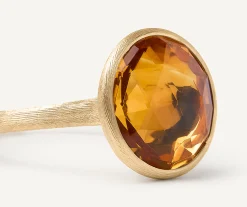 Rings-Marco Bicego 18K Yellow Gold Medium Gemstone Ring Yellowgold