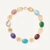Necklaces-Marco Bicego 18K Yellow Gold Mixed Gemstone Collar Yellowgold