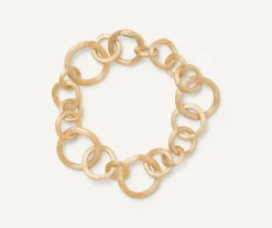 Bracelets-Marco Bicego 18K Yellow Gold Mixed Link Bracelet Yellowgold