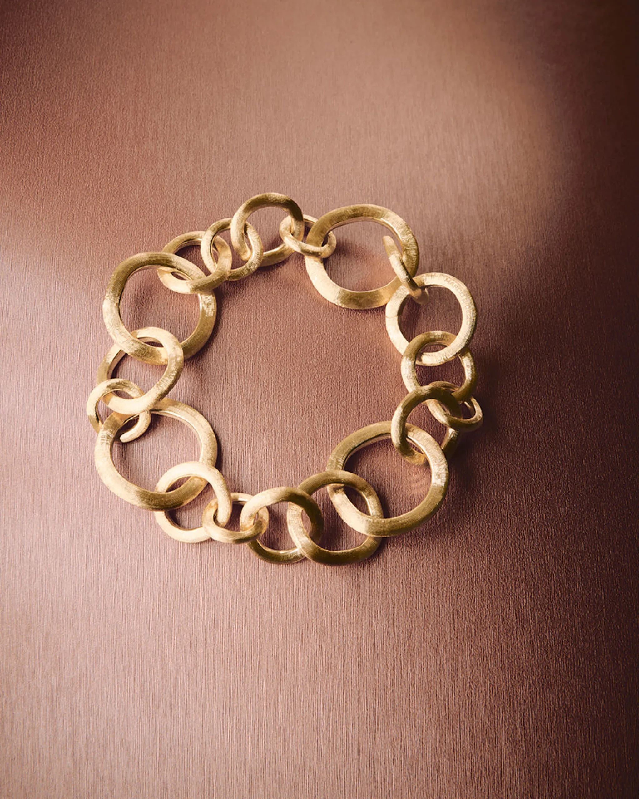 Bracelets-Marco Bicego 18K Yellow Gold Mixed Link Bracelet Yellowgold