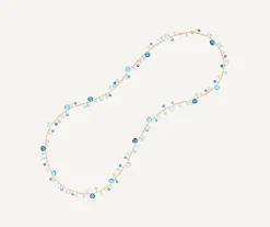 Necklaces-Marco Bicego 18K Yellow Gold Mixed Topaz Long Necklace Yellowgold