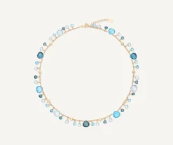 Necklaces-Marco Bicego 18K Yellow Gold Mixed Topaz Single-Strand Necklace Yellowgold