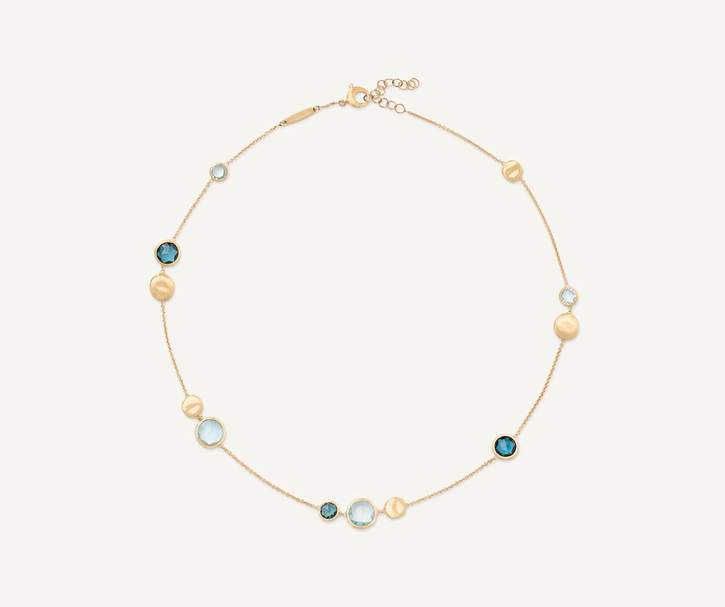 Necklaces-Marco Bicego 18K Yellow Gold Mixed Topaz Necklace Yellowgold