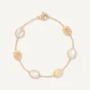 Bracelets-Marco Bicego 18K Yellow Gold Mother of Pearl u0026 Gold Bracelet Yellowgold