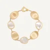 Bracelets-Marco Bicego 18K Yellow Gold Mother of Pearl Bracelet Yellowgold