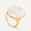 Rings-Marco Bicego 18K Yellow Gold Mother of Pearl Ring Yellowgold