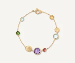 Bracelets-Marco Bicego 18K Yellow Gold Multicolored Bracelet Yellowgold