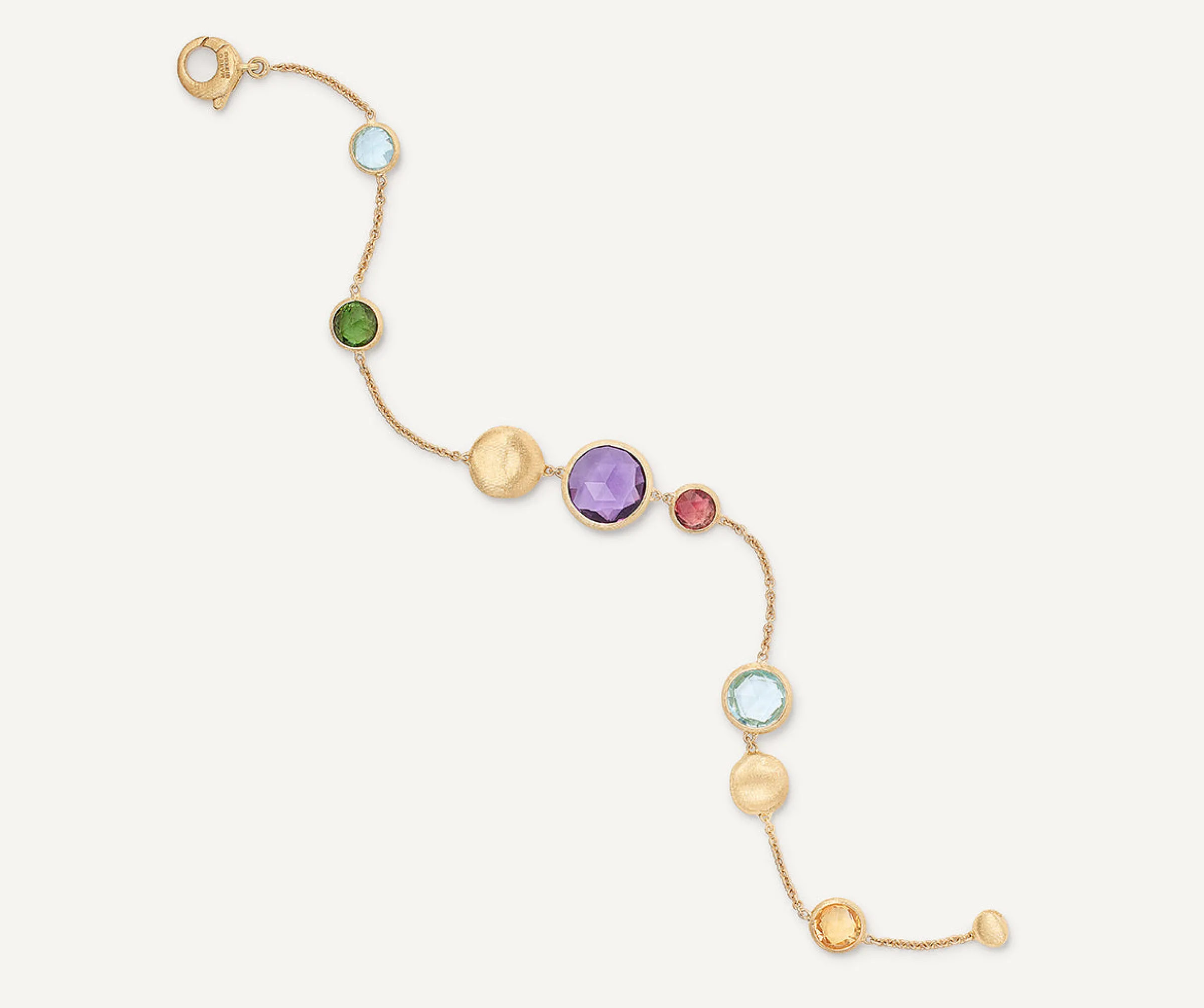 Bracelets-Marco Bicego 18K Yellow Gold Multicolored Bracelet Yellowgold