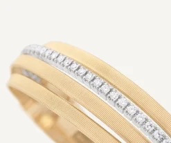 Bracelets-Marco Bicego 18K Yellow Gold Multi-Strand Statement Cuff Yellowgold