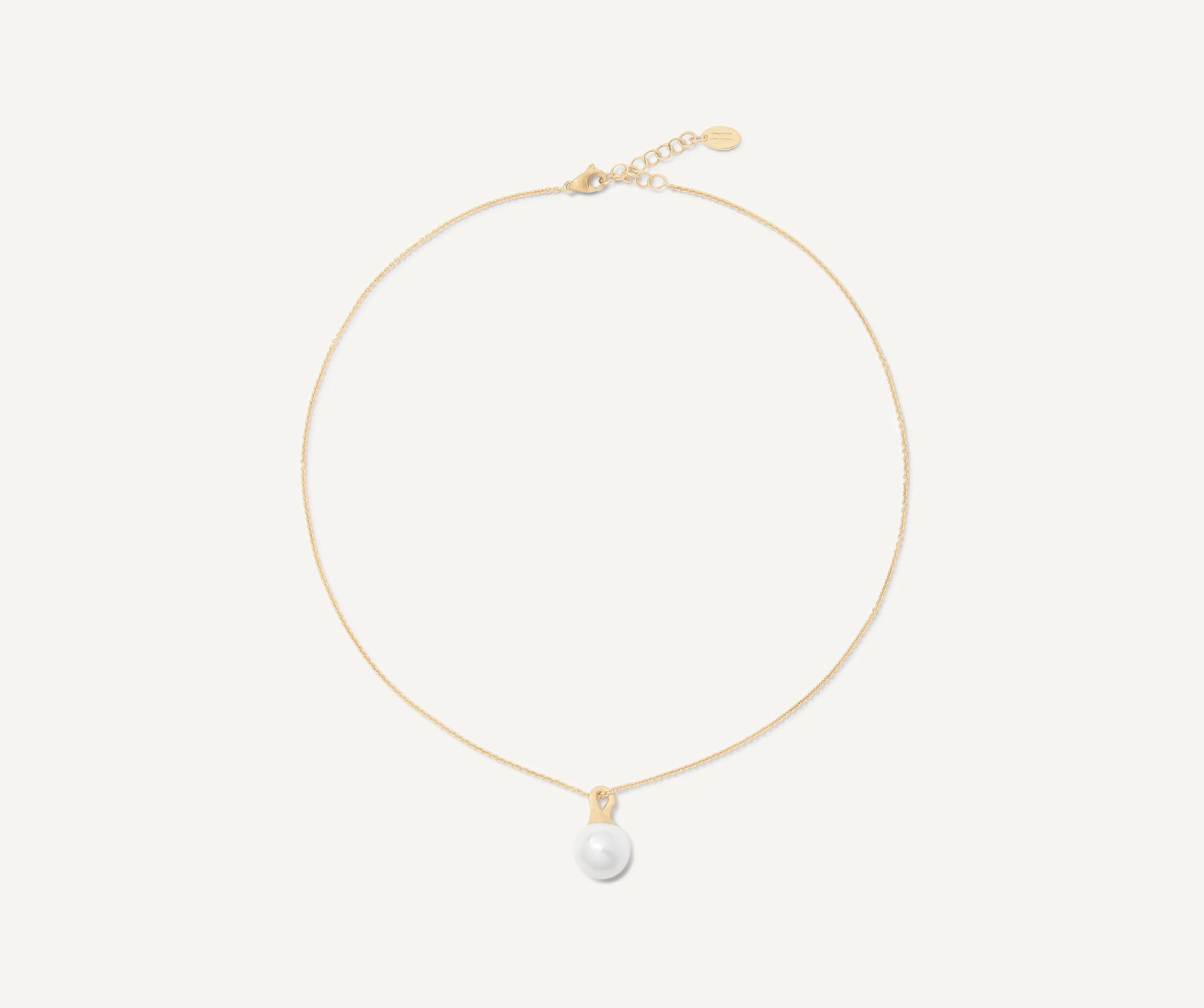 Pendants | Necklaces-Marco Bicego 18K Yellow Gold Pearl Pendant Necklace Yellowgold