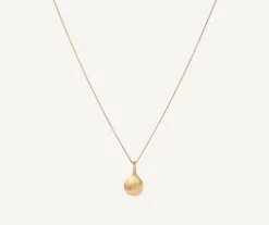 Pendants | Necklaces-Marco Bicego 18K Yellow Gold Pendant Necklace With Diamond Accents Yellowgold