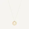 Pendants | Necklaces-Marco Bicego 18K Yellow Gold Pendant With Diamonds, Long Yellowgold