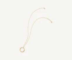 Pendants | Necklaces-Marco Bicego 18K Yellow Gold Pendant With Diamonds Yellowgold
