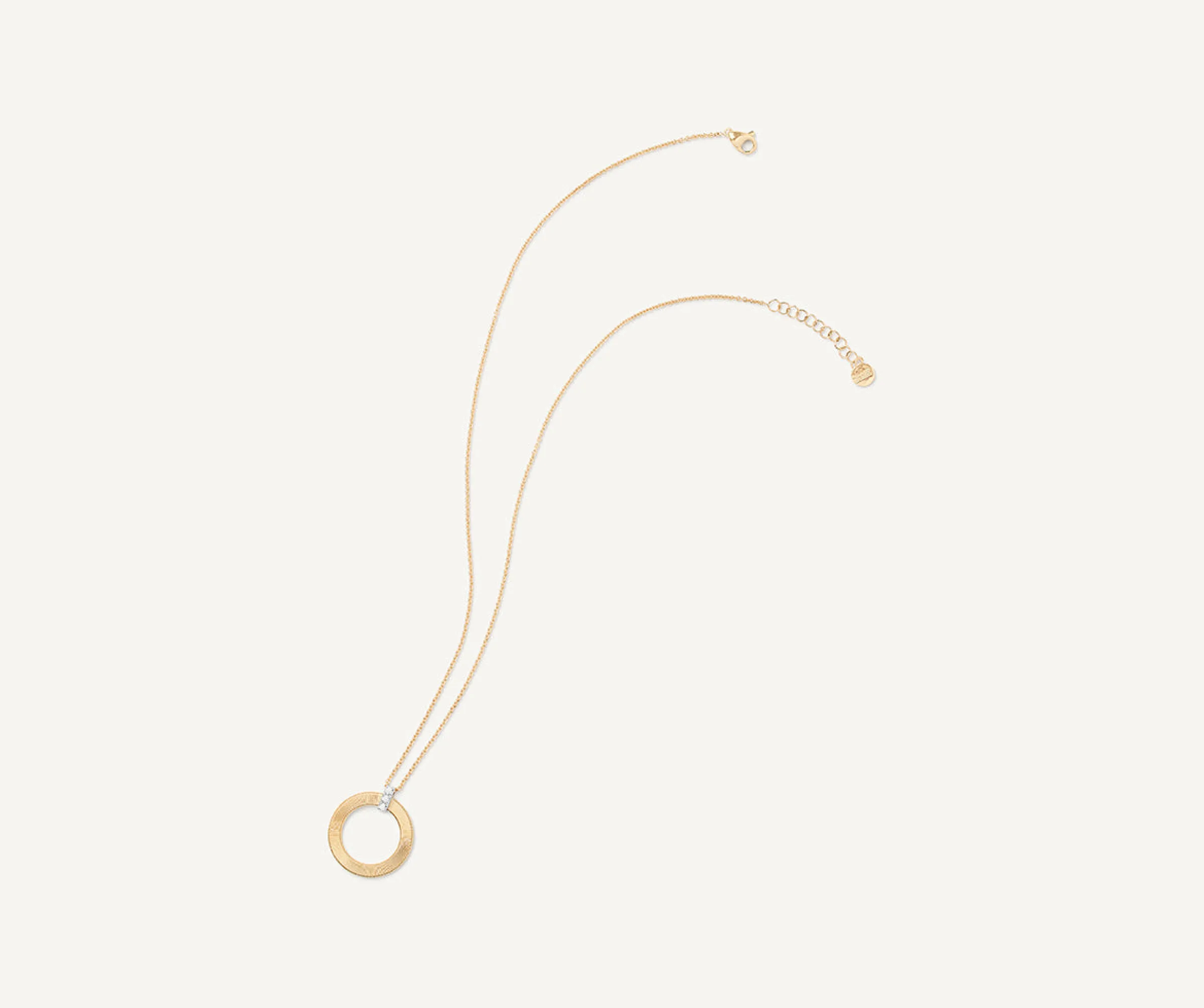 Pendants | Necklaces-Marco Bicego 18K Yellow Gold Pendant With Diamonds Yellowgold