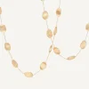 Necklaces-Marco Bicego 18K Yellow Gold Petal Necklace, Long Yellowgold