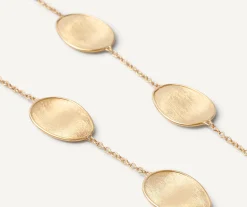 Necklaces-Marco Bicego 18K Yellow Gold Petal Necklace, Long Yellowgold