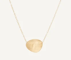 Pendants | Necklaces-Marco Bicego 18K Yellow Gold Petal Pendant Necklace Yellowgold
