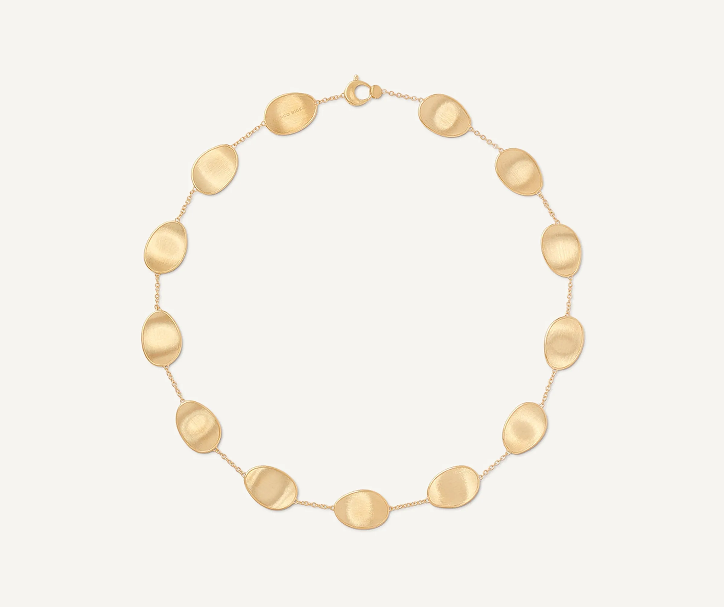 Necklaces-Marco Bicego 18K Yellow Gold Petal Single Strand Necklace Yellowgold