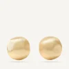 Earrings-Marco Bicego 18K Yellow Gold Round Studs, Small Yellowgold