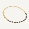 Necklaces-Marco Bicego 18K Yellow Gold Sapphire Pavé Collar Necklace Yellowgold