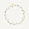 Necklaces-Marco Bicego 18K Yellow Gold Single-Strand Gemstone Necklace, Topaz Accents Yellowgold