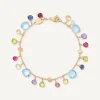 Bracelets-Marco Bicego 18K Yellow Gold Single-Strand Gemstone Bracelet, Topaz Accents Yellowgold