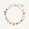 Bracelets-Marco Bicego 18K Yellow Gold Single-Strand Mixed Gemstone Bracelet Yellowgold