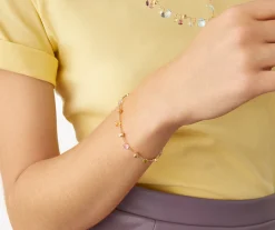 Bracelets-Marco Bicego 18K Yellow Gold Single-Strand Gemstone Bracelet Yellowgold