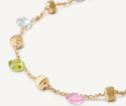 Bracelets-Marco Bicego 18K Yellow Gold Single-Strand Gemstone Bracelet Yellowgold