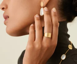 Rings-Marco Bicego 18K Yellow Gold Small Band Yellowgold