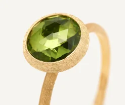Rings-Marco Bicego 18K Yellow Gold Small Gemstone Ring Yellowgold