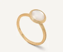 Rings-Marco Bicego 18K Yellow Gold Small Gemstone Ring Yellowgold