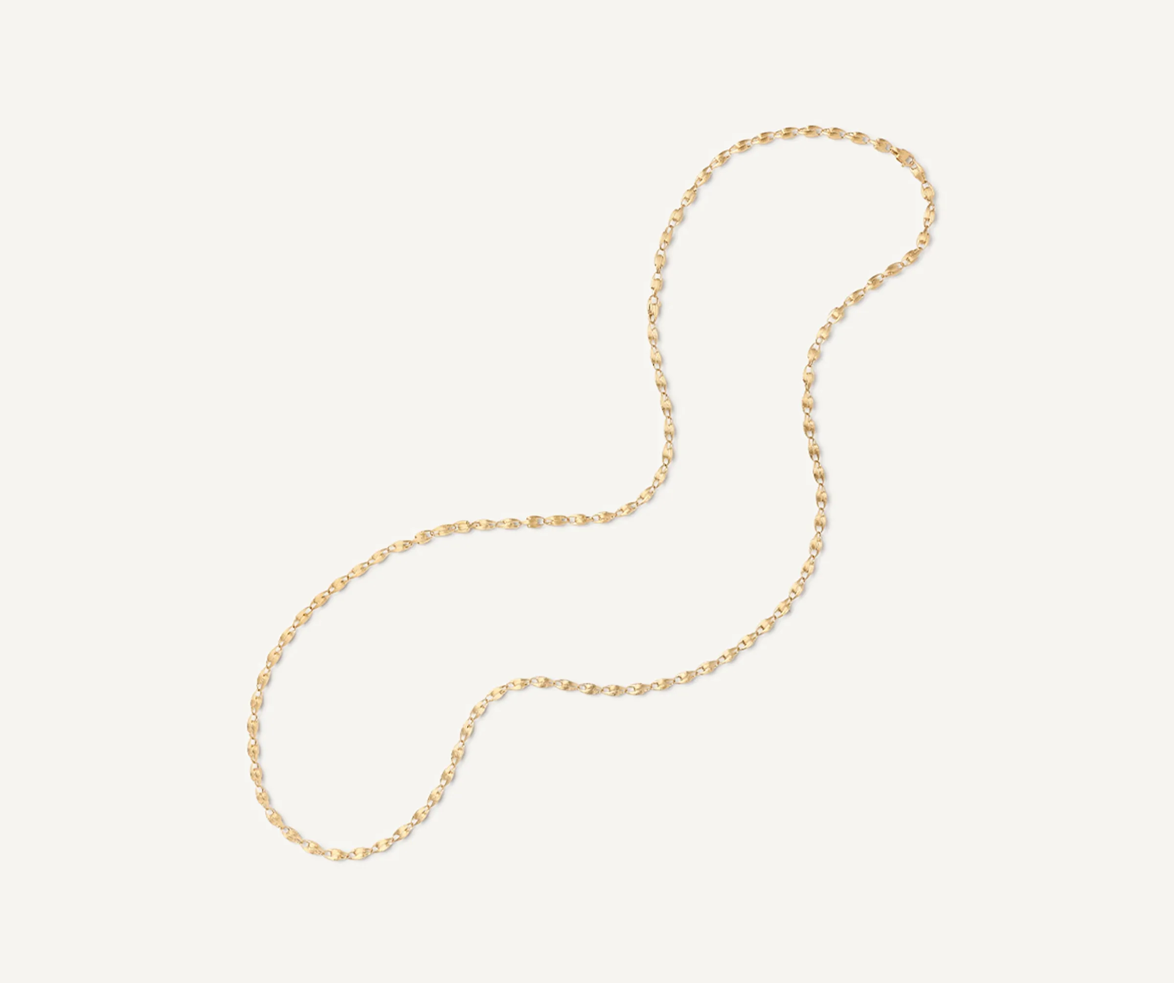 Necklaces-Marco Bicego 18K Yellow Gold Small Link Convertible Necklace Yellowgold