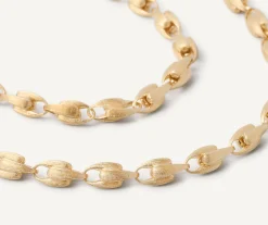 Necklaces-Marco Bicego 18K Yellow Gold Small Link Necklace Yellowgold
