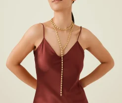 Necklaces-Marco Bicego 18K Yellow Gold Small Link Convertible Necklace Yellowgold