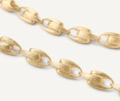 Necklaces-Marco Bicego 18K Yellow Gold Small Link Convertible Necklace Yellowgold