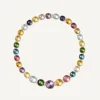 Necklaces-Marco Bicego 18K Yellow Gold Statement Gemstone Collar with Diamonds Yellowgold