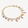 Necklaces-Marco Bicego 18K Yellow Gold Statement Round Gemstone Collar Yellowgold