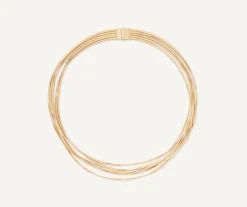 Necklaces-Marco Bicego 18K Yellow Gold 5-Strand Coil Necklace Yellowgold