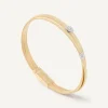 Bracelets-Marco Bicego 18K Yellow Gold 2-Strand Coil Bracelet With Diamonds Yellowgold