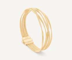 Bracelets-Marco Bicego 18K Yellow Gold 5-Strand Coil Bracelet Yellowgold