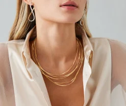 Necklaces-Marco Bicego 18K Yellow Gold 5-Strand Coil Necklace Yellowgold