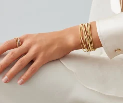 Bracelets-Marco Bicego 18K Yellow Gold 9-Strand Coil Bracelet Yellowgold