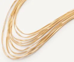 Necklaces-Marco Bicego 18K Yellow Gold 9-Strand Coil Necklace Yellowgold