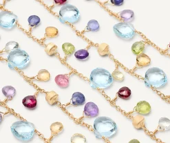 Bracelets-Marco Bicego 18K Yellow Gold 5-Strand Gemstone Bracelet, Topaz Accents Yellowgold