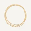 Necklaces-Marco Bicego 18K Yellow Gold 5-Strand Woven Necklace Yellowgold